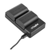 Picture of DIGITEK (DPUC-010 (LP-E6) Camera Battery Charger with Two LP E6 Battery Combo