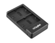 Picture of DIGITEK (DPUC-010 (LP-E6) Camera Battery Charger with Two LP E6 Battery Combo