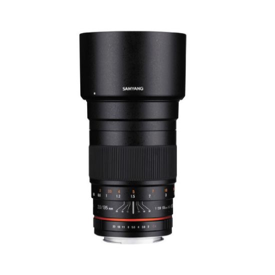 Picture of Samyang 135mm f/2.0 ED UMC Lens for Nikon F Mount with AE Chip