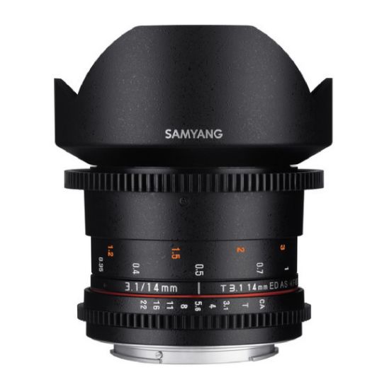 Picture of Samyang 14mm T3.1 VDSLRII Cine Lens for Sony E-Mount..