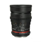 Picture of Samyang 35mm T1.5 Cine Lens for Canon EF