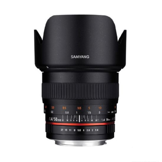 Picture of Samyang 50mm f/1.4 AS UMC Lens for Canon EF