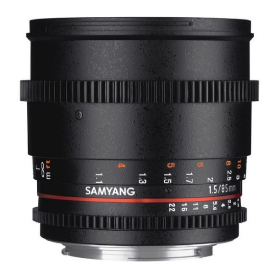 Picture of Samyang 85mm T1.5 VDSLR Mark II - Fuji X Mount..