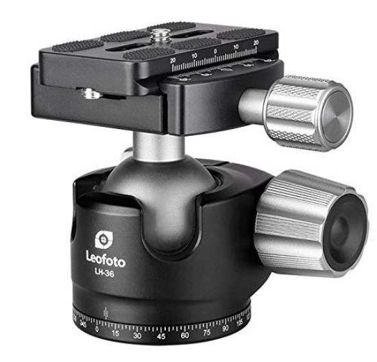 Picture of Leofoto LH-36PCL NP-60 36mm Low Profile Ball Head With PC