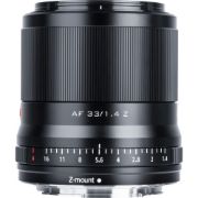 Picture of Viltrox AF 33mm f/1.4 Z Lens for Nikon Z (Black)