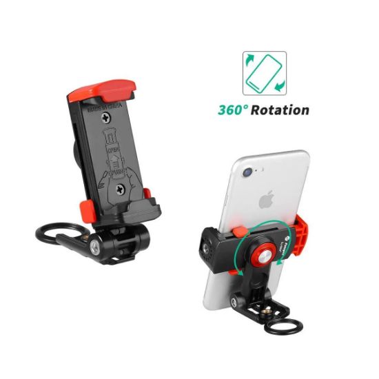 Picture of Fotopro SJ-86M  Smartphone Holder (Black/Red)