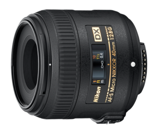 Picture of Nikon AF-S DX Micro NIKKOR 40mm f/2.8G Lens.