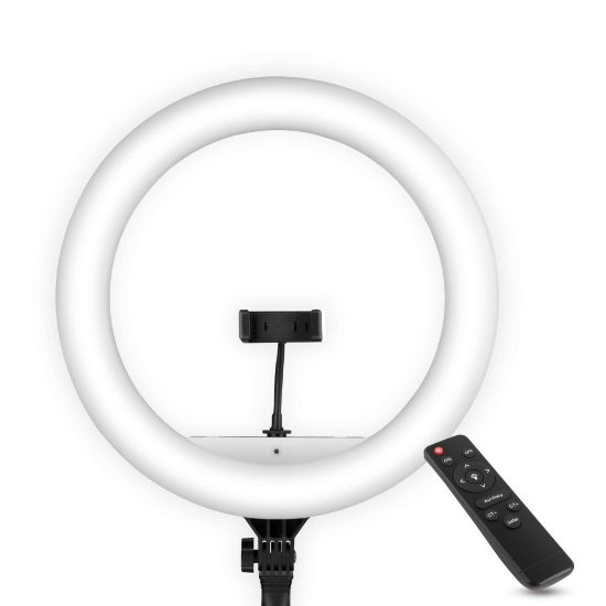 Picture of DIGITEKÃ‚Â® (DRL 19) Professional 19 inch Big LED Ring Light with 2 color modes Dimmable Lighting