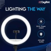 Picture of DIGITEKÃ‚Â® (DRL 19) Professional 19 inch Big LED Ring Light with 2 color modes Dimmable Lighting