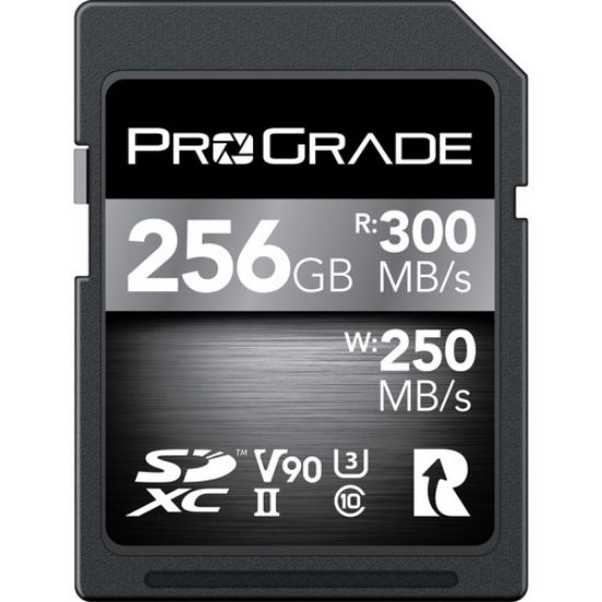 Picture of ProGrade Digital 256GB UHS-II SDXC Memory Card (Cobalt)