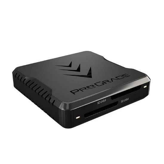 Picture of Prograde Digital C Fast USB3.1 Gen2.0 Dual Slot Card Reader(PGRWCFASDANA)