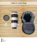 Picture of Mobius Cam Tele2 Lens  Sling Pouch.