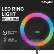 Picture of DIGITEK Platinum (DPRL-19 RGB) Professional RGB 45CM Big LED Ring Light