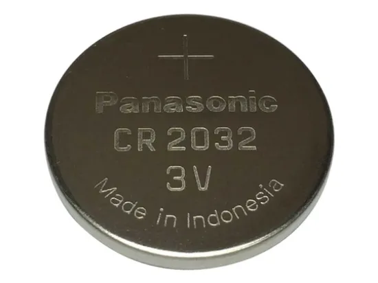 Picture of PANASONIC CR2032 3V LITHIUM COIN CELL BATTERY