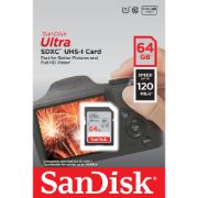 Picture of SanDisk 64GB Ultra UHS-I SDXC Memory Card