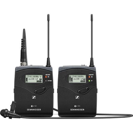 Picture of Sennheiser EW 112P G4 -C Camera-Mount Wireless Omni Lavalier Microphone System