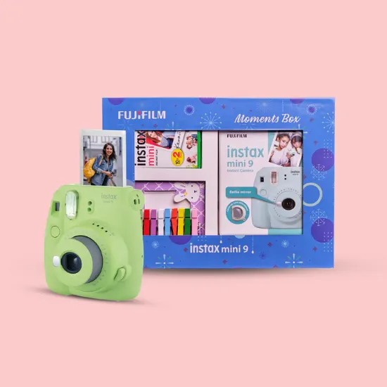 Picture of Instax Mini 9 Moments Box (Lime Green)