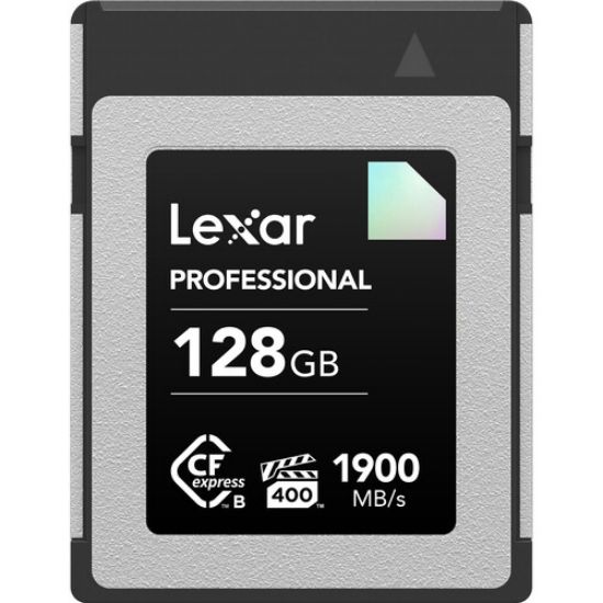 Picture of Lexar CFexpress 128gb Type B  Diamond card