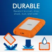 Picture of HDD LACIE 2TB RUGGED USB 3.1 STFR