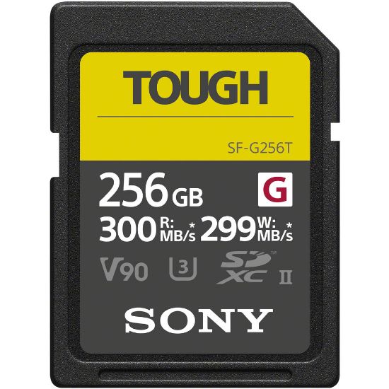 Picture of Sony SF-G256T/T1 IN 256GB Tough Memory Card.