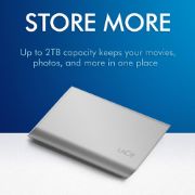 Picture of LaCie 1TB Portable USB 3.1 Gen 2 Type-C External SSD v2