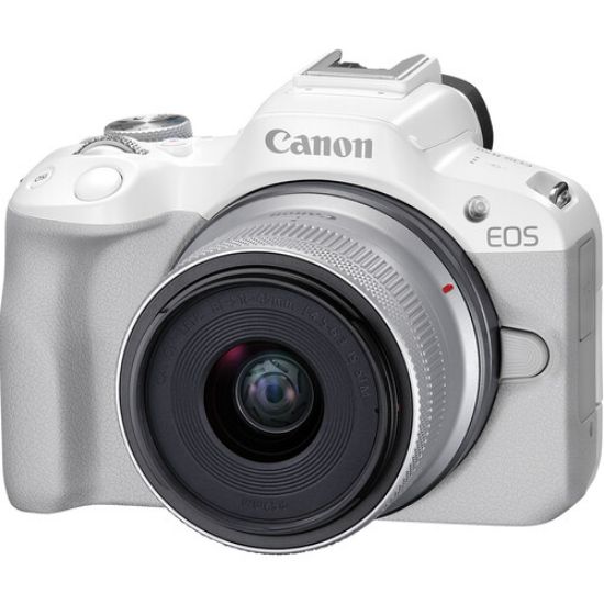 Picture of Canon EOS R50 18-45 White Mirrorless Digital Camera