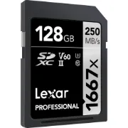 Picture of Lexar 128GB Professional 1667x UHS-II SDXC Memory Card(Silver Series)