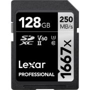 Picture of Lexar 128GB Professional 1667x UHS-II SDXC Memory Card(Silver Series)