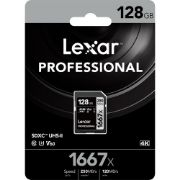 Picture of Lexar 128GB Professional 1667x UHS-II SDXC Memory Card(Silver Series)