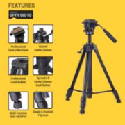 Picture of DIGITEKÃ‚Â® (DPTR 990VD) Platinum Heavy Duty Tripod with Professional Fluid Video Head